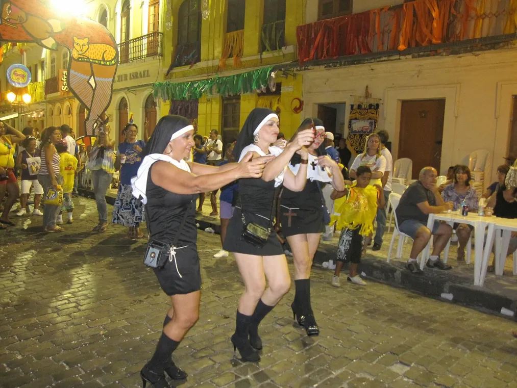 O carnaval que muitos não veem